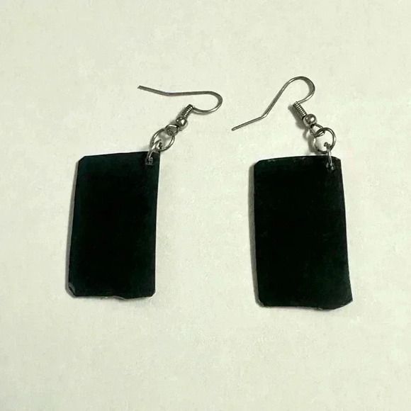 VINTAGE HAND CRAFTED CASSETTE EARRINGS for all the Music Lovers! - Picture 3 of 6